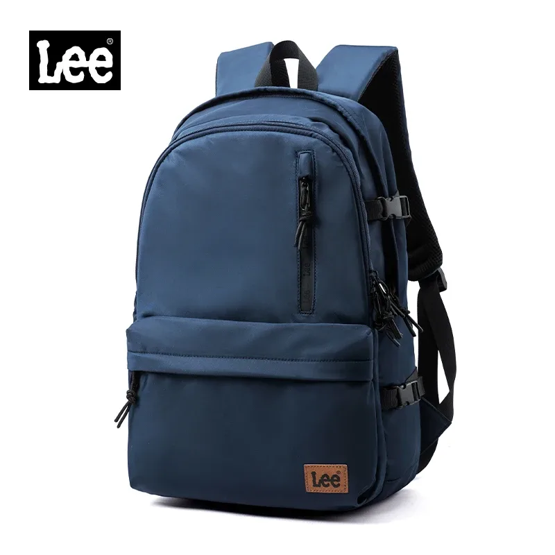 lee grande capacité voyage 15.6 pouces sac à dos pour ordinateur portable pour homme femmes imperméable décontracté en nylon adolescents collège sac d'école mâle