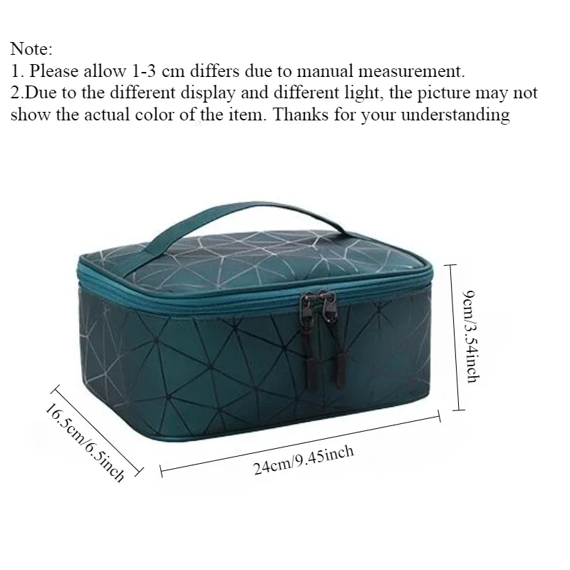 sac de maquillage en pu pour femmes, nouveau design de marque, portable, grande capacité, étanche, sac de rangement pour toilettes de voyage, bx018