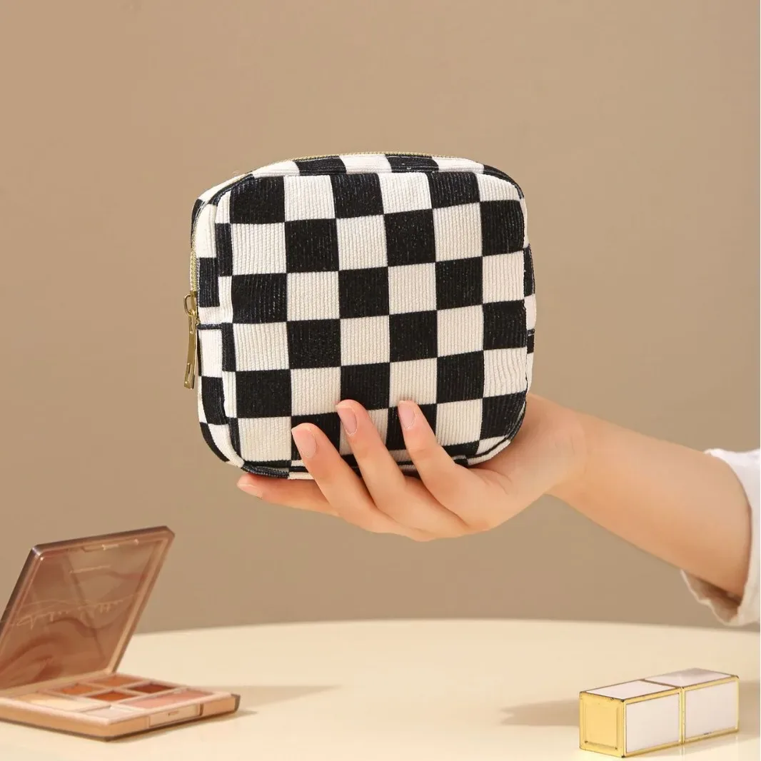 pochette de rangement mini pour maquillage et cosmétiques, étui pour rouges à lèvres et serviettes hygiéniques, sacs de voyage organisateurs pour femmes, petite pochette 2026