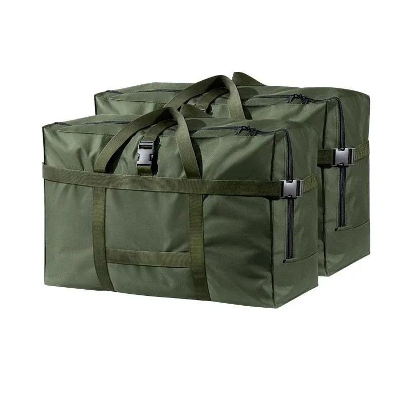 grand sac de voyage pliable et imperméable, sac à main durable, design peu encombrant pour valise à roulettes