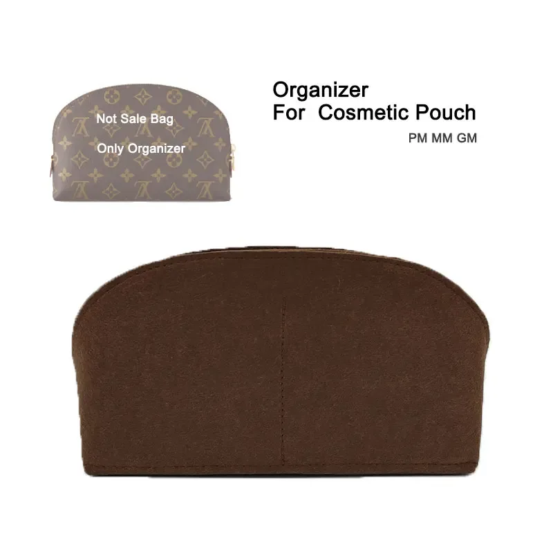 Organisateur de rangement pour pochette cosmétique GM MM PM, pochette intérieure en forme de coquille pour cosmétiques, sac de rangement, organisateur de maquillage