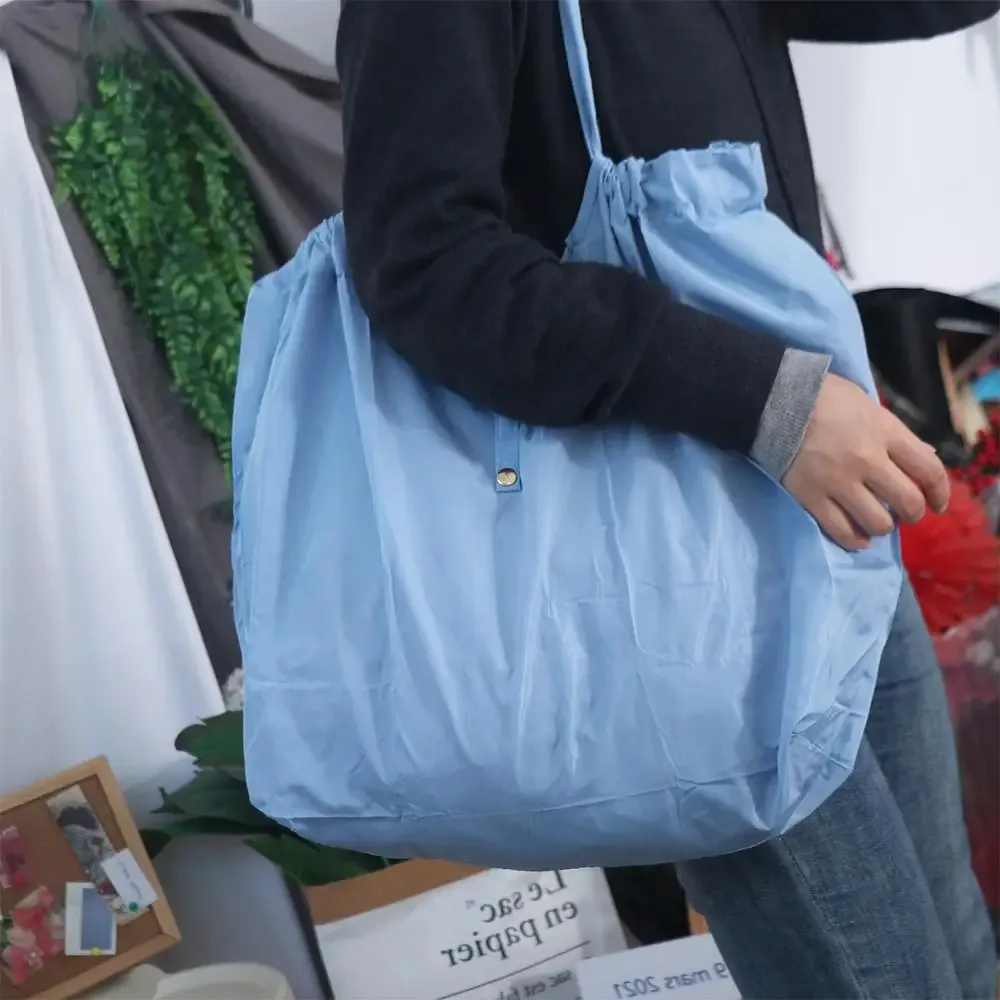 sac à main pliable, sac de courses, pochette à bandoulière, grande capacité, sac écologique pliable, sac de rangement portable et écologique pour l'épicerie, pour l'extérieur