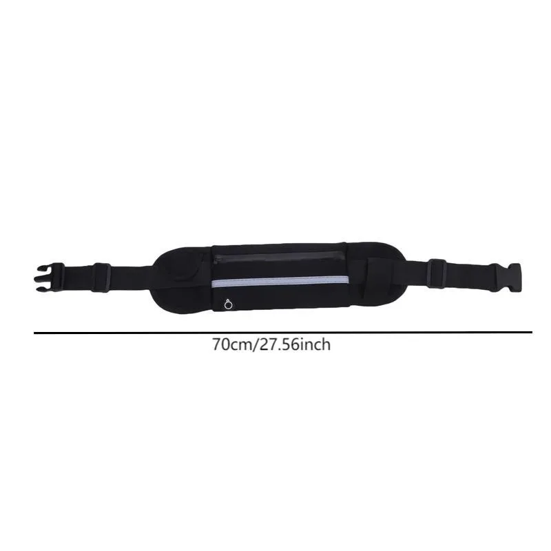 sac de taille de course étanche pour hommes et femmes, ceinture de sport, sac de sport, support de téléphone, sac de taille de ceinture de course à vélo, portefeuille de maintien dans l'eau