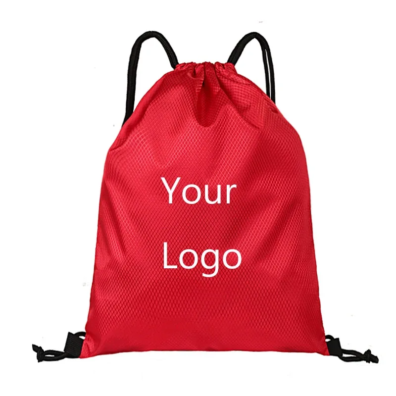 sac à dos étanche avec cordon de serrage, sac de fitness oxford avec logo personnalisé, sac de natation pliable pour hommes et femmes, voyage en plein air, 3/5/7/10 pièces