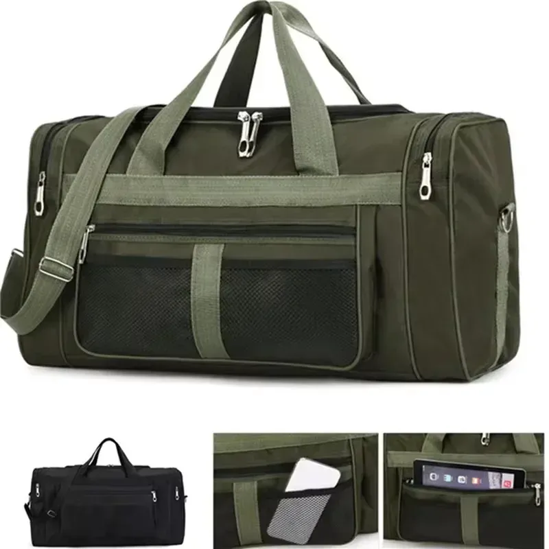 oxford – sacs de séparation secs et humides, sac de sport portable de grande capacité, sacs de fitness multifonctionnels étanches pour sports de plein air et voyages
