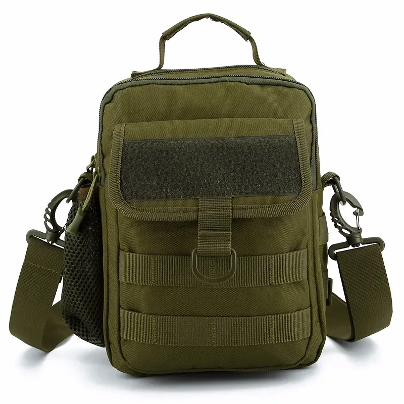 sac de taille tactique molle, sac à main d'extérieur étanche camping voyage randonnée trekking chasse sacs à bandoulière messager sac de pêche