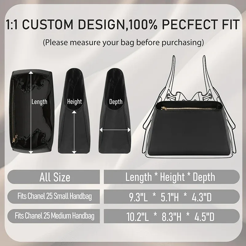 organisateur de sac en nylon pour 25 sacs – accessoire de rangement intérieur durable, tendance et imperméable pour sacs cadeaux