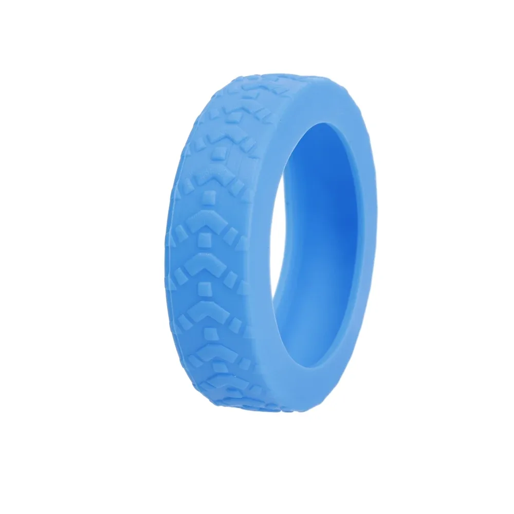 1/20 pièces protège-roues en silicone épaissi, anti-bruit, résistant à l'usure, souple, simple, manchon de protection pour roulettes, accessoire de valise