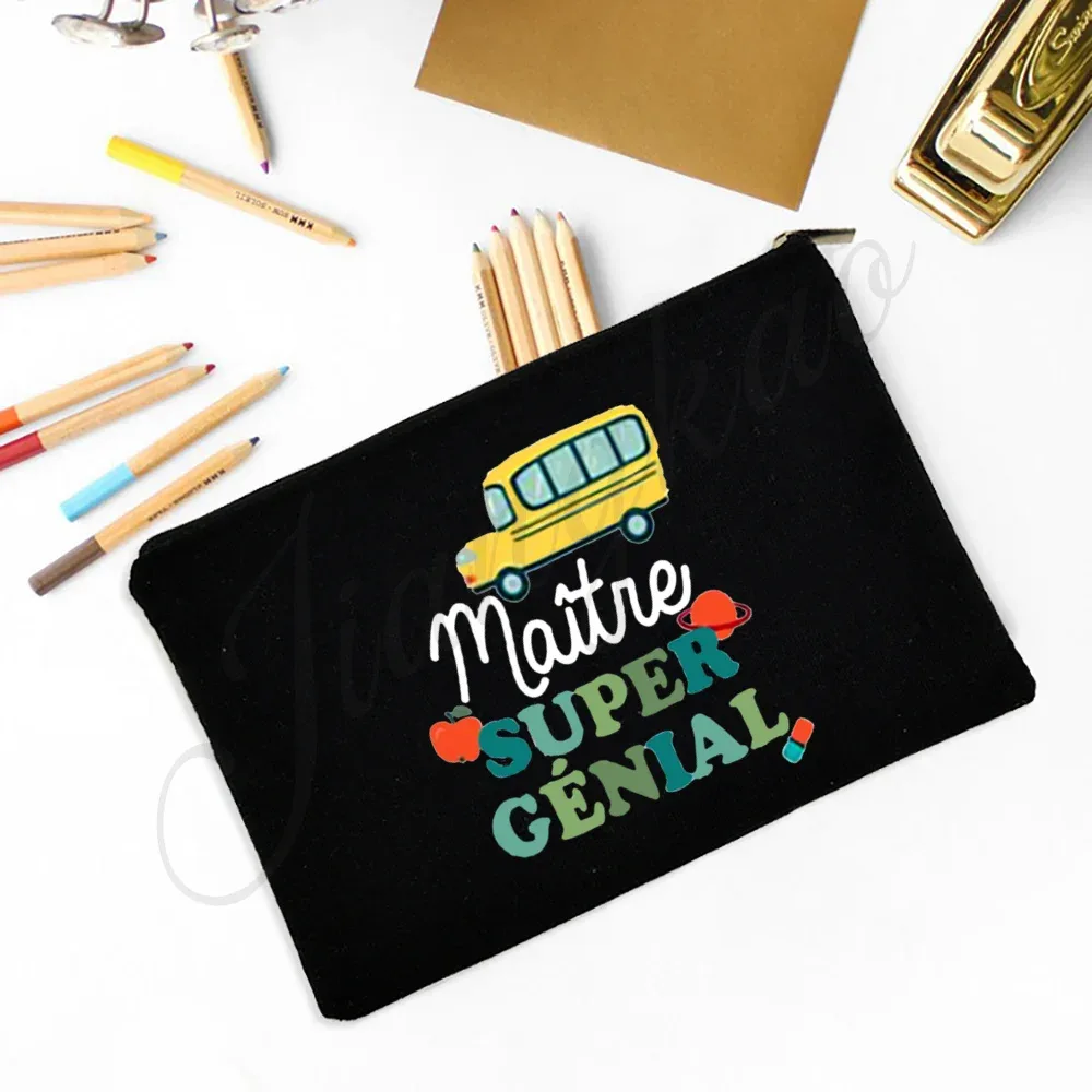 un merveilleux professeur difficile à trouver difficile à laisser impossible pour oublier un sac à crayons imprimé trousse de toilette de maquillage cadeau pour les enseignants