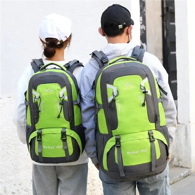 sac à dos de voyage de grande capacité 40l 60l sac à dos étanche pour ordinateur portable pour hommes femmes voyage en plein air randonnée sport voyage d'affaires