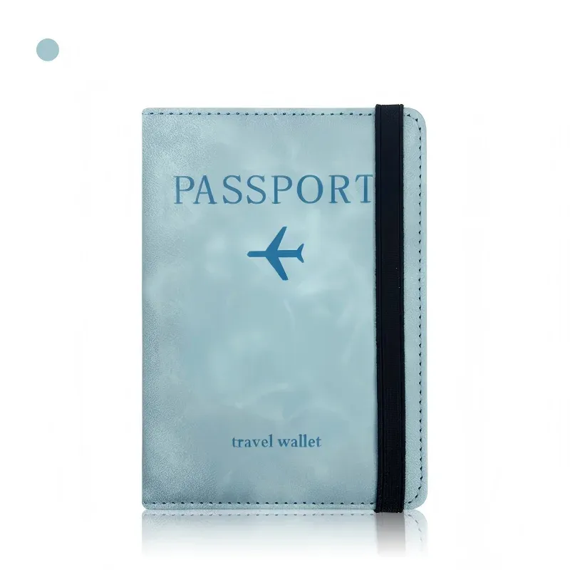 portefeuille en cuir pu homefish, porte-passeport de voyage, porte-cartes, accessoires de voyage pour homme, porte-passeport et cartes de visite à porter à la main