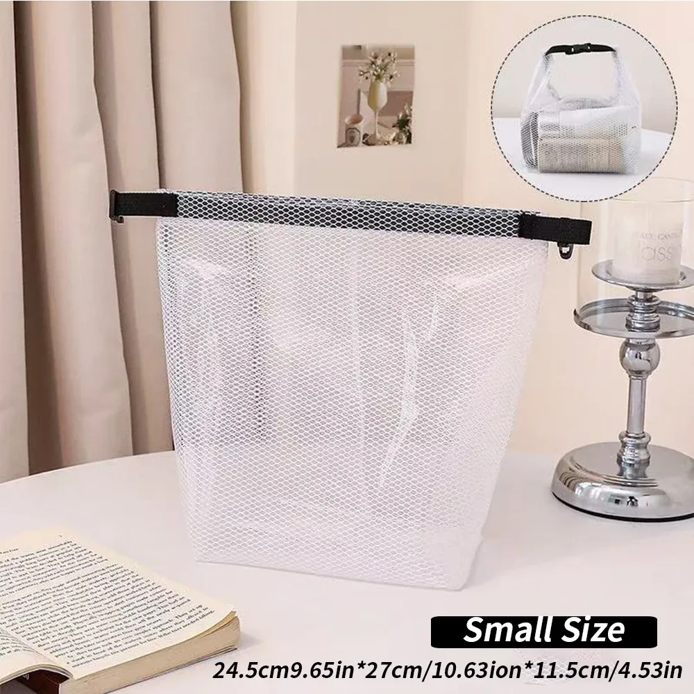 sac de toilette en maille imperméable avec séparation sec-humide, organiseur de voyage grande capacité pour la natation, la gym et les activités de plein air