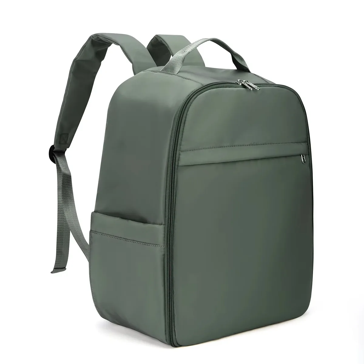 sacoche nylon unisexe vertolive coton3d pocheintérieure grise compartiments porte ordinateur portable bandoulières arquées travailvoyage