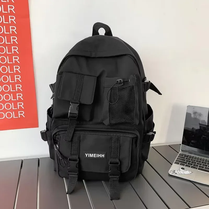 sac à dos multifonctionnel pour ordinateur portable adolescent, sac d'école en toile cool pour femmes, sacs à dos d'étudiant de haute qualité, cartable à la mode pour garçons et filles