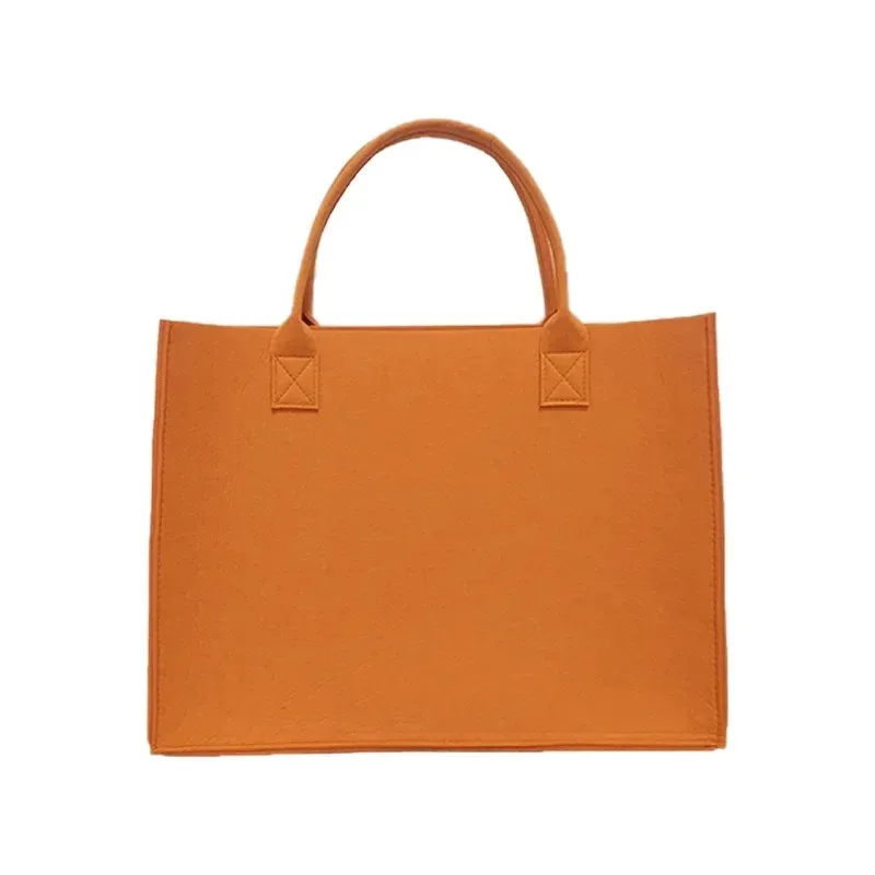 sac fourre-tout tendance en feutre grande capacité pour femme, sac à bandoulière, sac de shopping, sac de maman, sac de voyage, sac en tissu non tissé