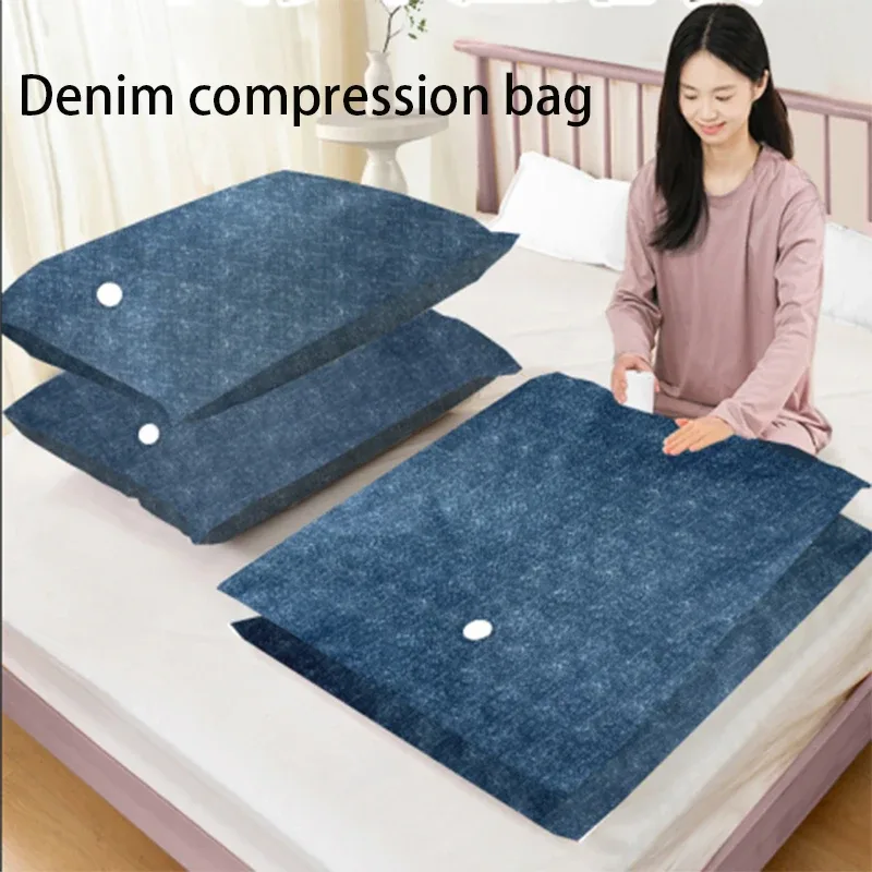 sac de compression épaissi, dortoir domestique, vêtements matelassés, doudoune, sac de compression sous vide, sac de rangement, sac sous vide de voyage