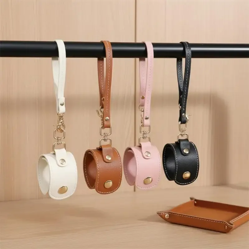 clip multifonctionnel métal boucle rivets dorés bracelets sangles accessoires voyage ornements cuir pu haute qualité durabilité economie espace cadeau idéal