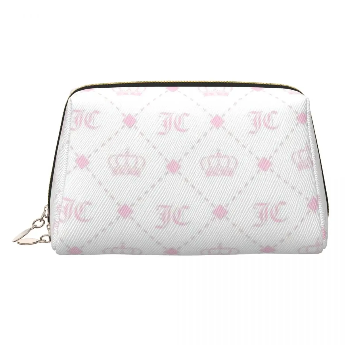 sac de maquillage j-juicy-c-couture, pochette à fermeture éclair, sacs cosmétiques de voyage, grand sac cosmétique portable en cuir pour femmes