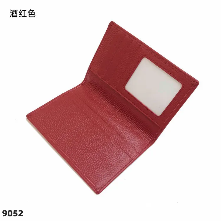 portefeuille porte-passeport personnalisé en cuir, sac à documents de grande capacité pour hommes et femmes, couverture de passeport en cuir pratique