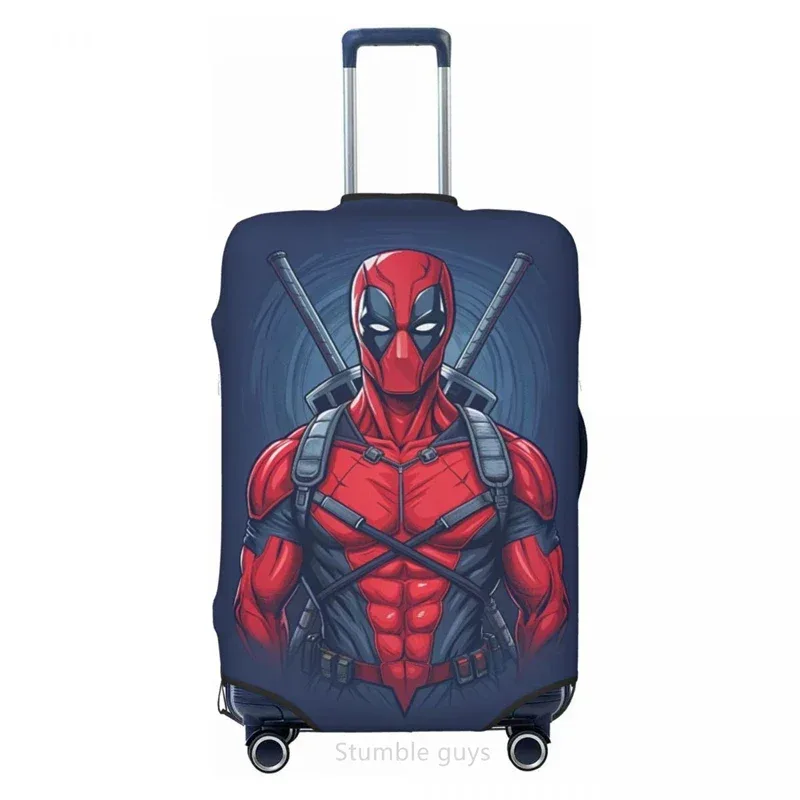 housse de valise élastique durable avec imprimé film pour bagages de 18 à 32 pouces, lavable, anti-poussière, anti-rayures, pour les voyages en avion et en voiture