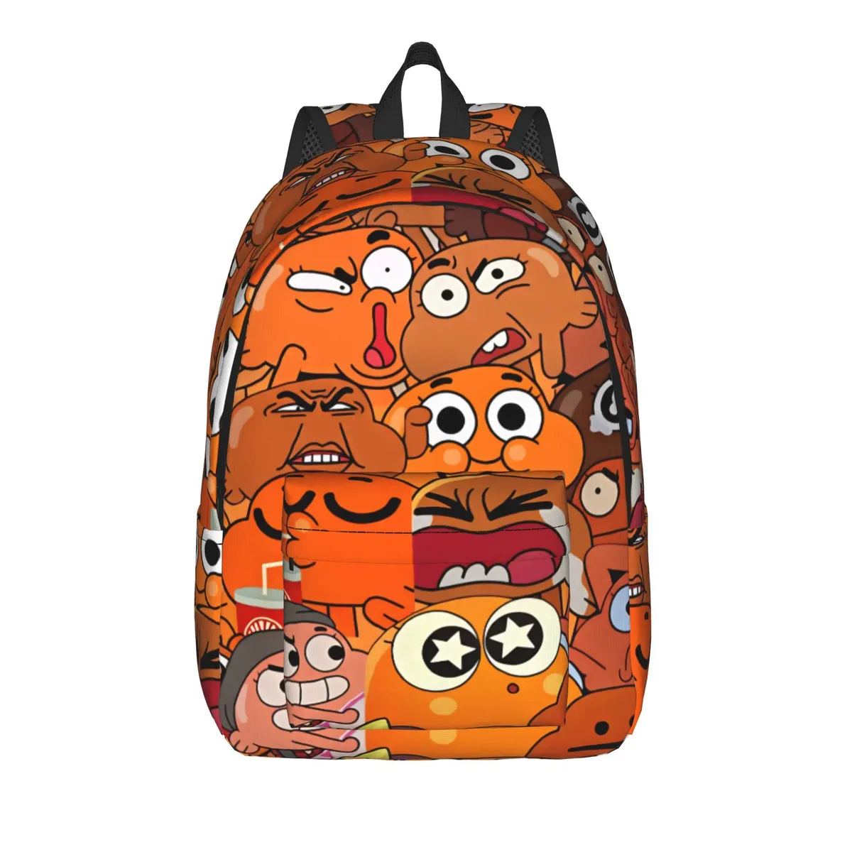sac à dos the amazing world of gumball darwin swirl, sacs de voyage pour garçons et filles, sacs d'école durables de créateur, sac à dos décontracté