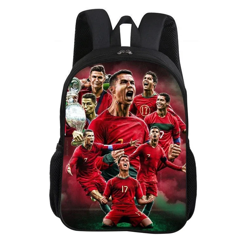 sac à dos cr football star, sac à dos pour enfant, sac à dos scolaire ronaldo, sac à dos de sport de football, sac à dos scolaire tendance, cadeau pour enfants