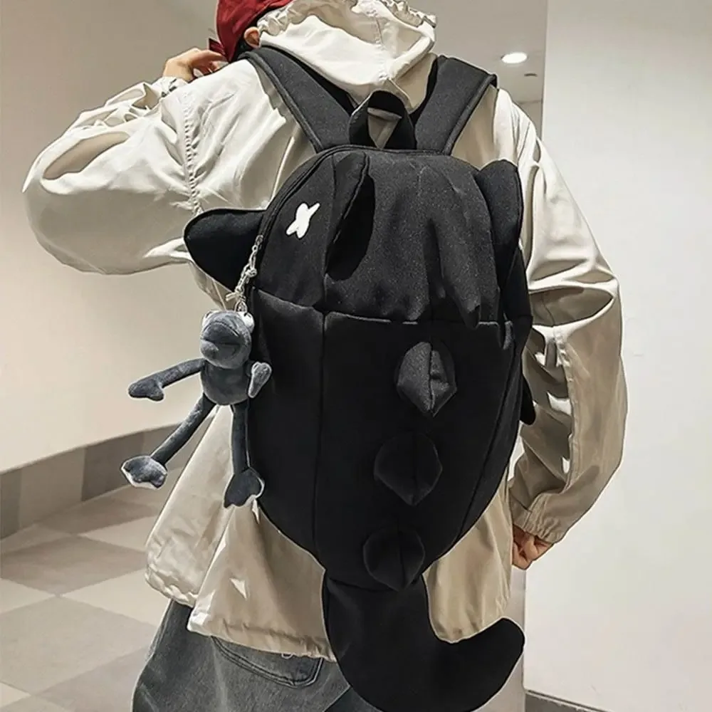 sac à dos tendance imperméable motif requin, grande capacité, multi-poches, sac de voyage pour ordinateur portable, sac décontracté pour étudiants, garçons et filles