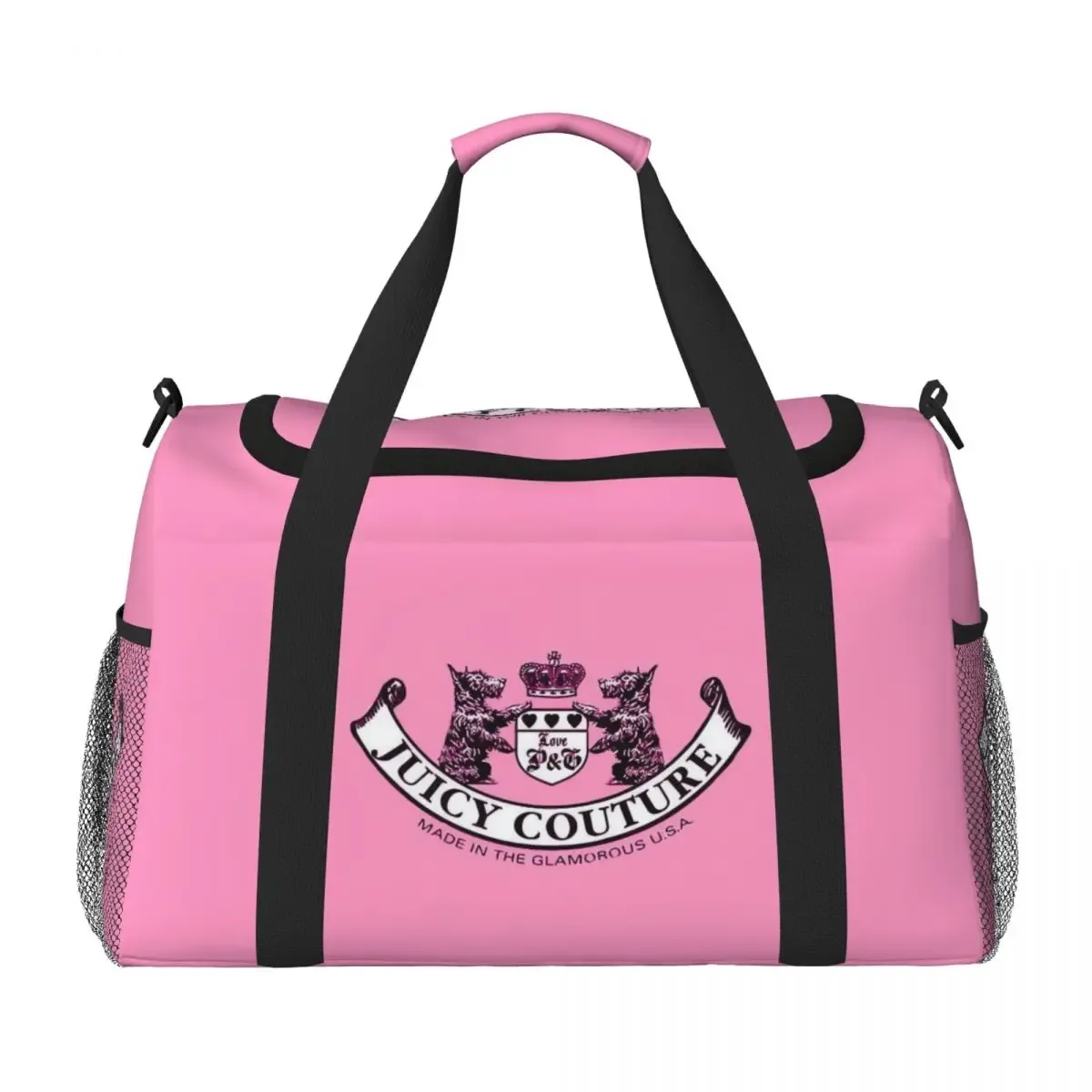j-juicy-c-couture sac de voyage unisexe, sac à bandoulière, sac de cabine, sac fourre-tout grande capacité, sac de week-end, sac de sport