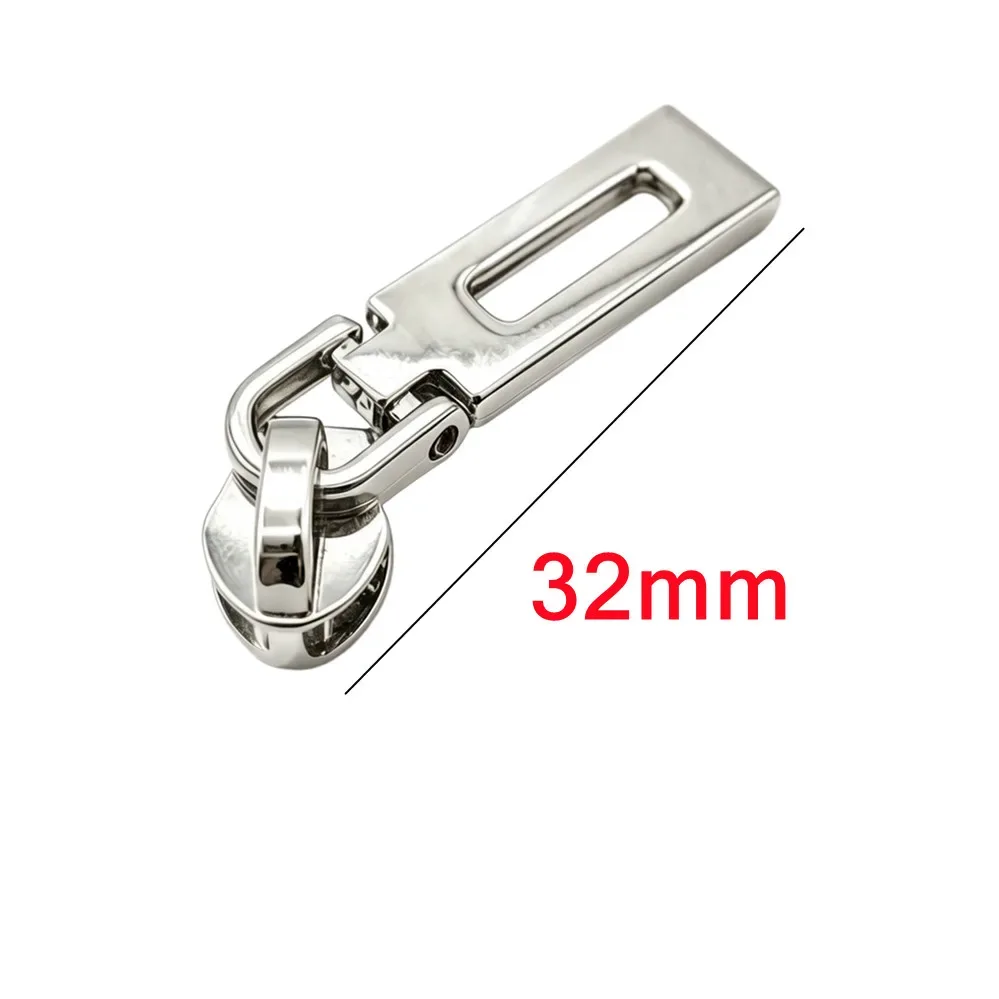 5-30pcs 3 # 5 # têtes de fermeture éclair en nylon pour rubans de fermeture éclair, vêtements, manteaux, sacs à dos – kit de réparation de fermetures éclair – or, argent, noir