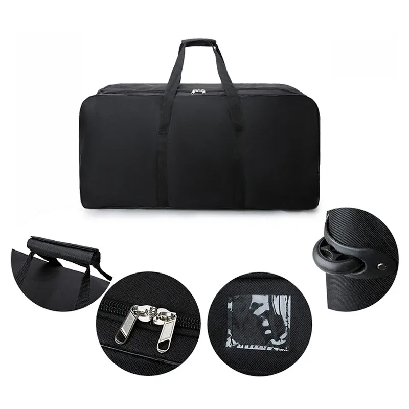 sac de voyage à roulettes universel unisexe, sac de sport de grande capacité durable oxford simple multifonction, sac à main valise à bagages