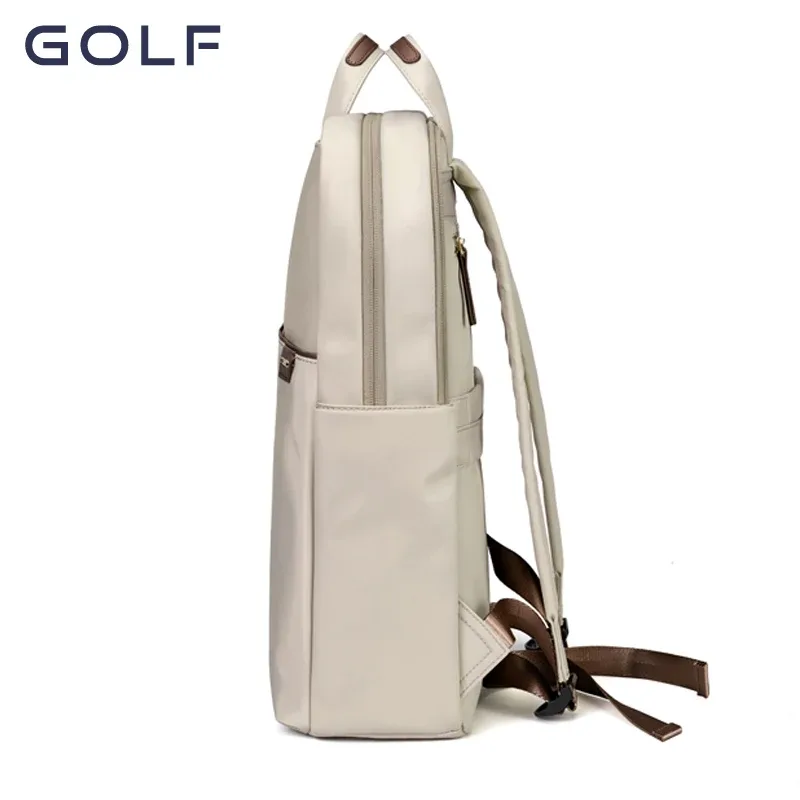 sac à dos d'affaires de golf pour femmes, sac à dos mince pour ordinateur portable de 15 à 6 pouces et 13 pouces, sac de voyage simple, sac d'école en nylon étanche