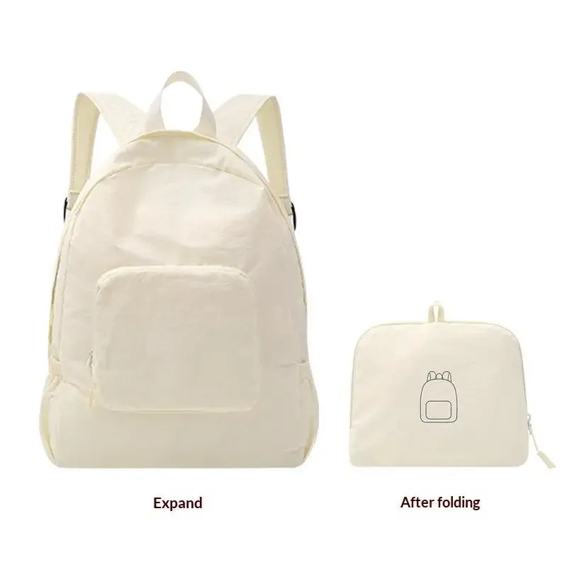 sac à dos pliable pour la randonnée en montagne, en tissu taslon imperméable, sac de voyage de grande capacité pour le sport, la randonnée et le camping.