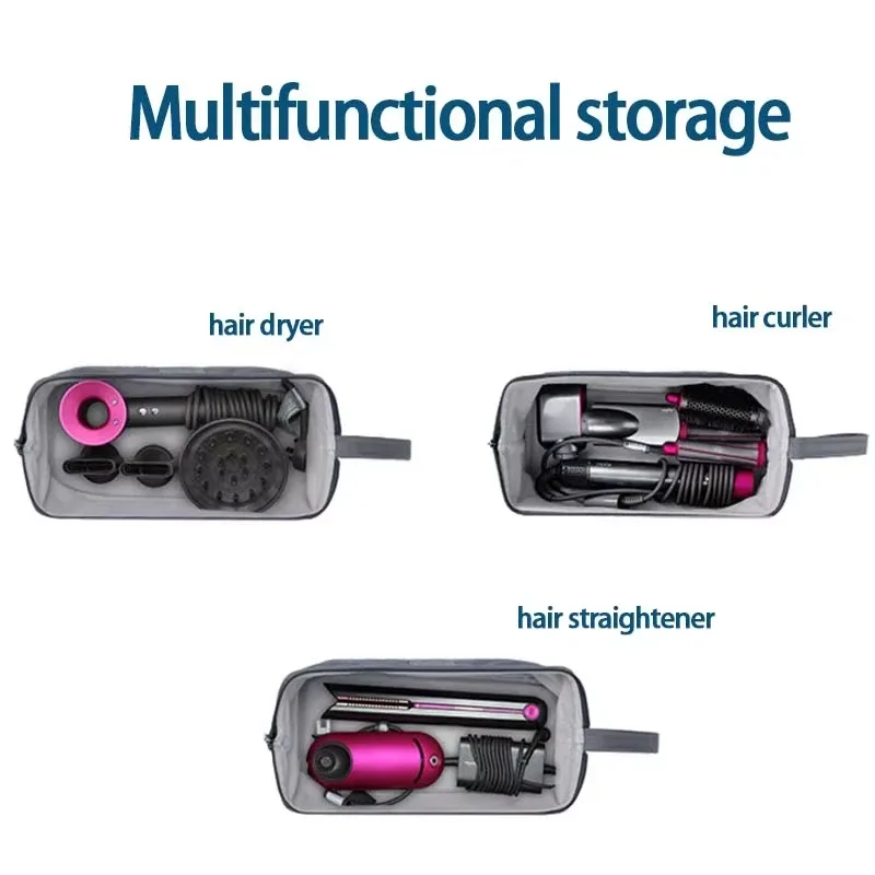 sac de rangement pour sèche-cheveux de voyage, sac de rangement pour fer à friser dyson supersonic, étui organisateur anti-poussière, grande capacité