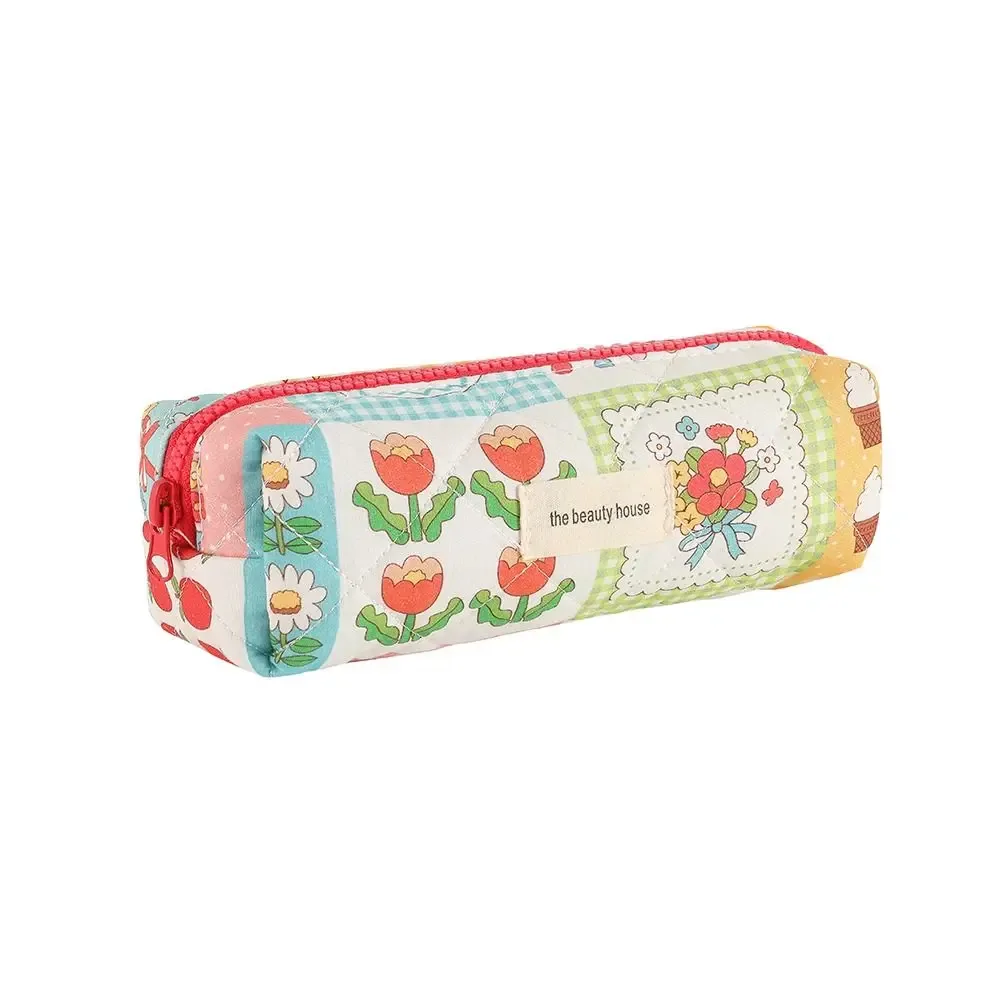 trousse de maquillage de grande capacité, trousse de rangement cosmétique, trousse de toilette à fermeture éclair, trousse de lavage des poudres, trousse de voyage