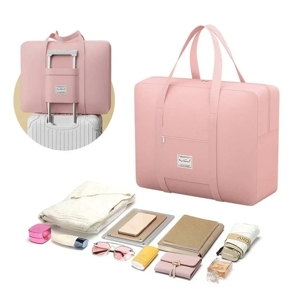 Sac de voyage pliable grande capacité multifonctionnel, sac à bagages de voyage en tissu Oxford imperméable, sacs à main de voyage, organisateur de vêtements
