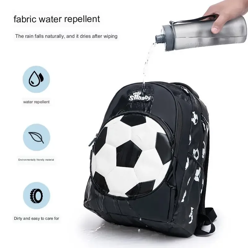 sac à dos de football léger pour enfants, cartable de voyage pour adolescents, mochila escolar infantil menino