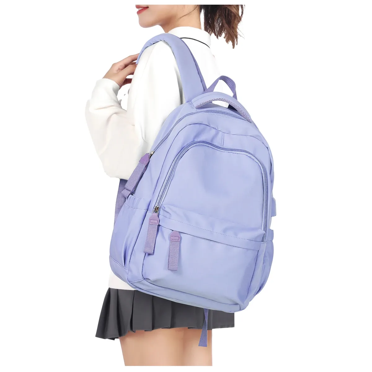 sac à dos pour ordinateur portable pour femme, sac à dos de travail antivol pour 14 pouces, sac à dos d'école pour infirmière, sac à livres pour adolescentes et garçons