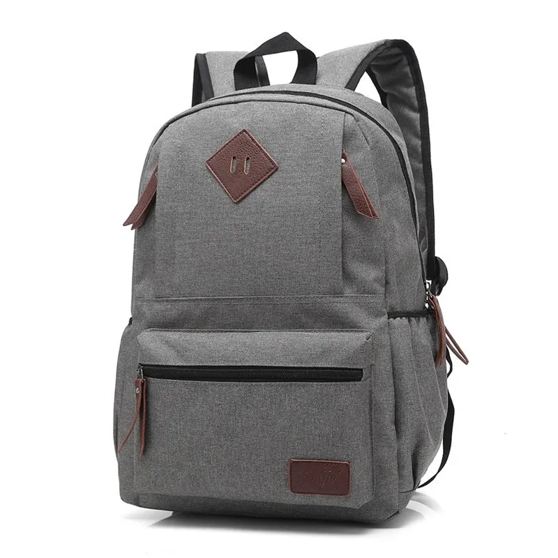 sac à dos oxford monochrome unisexe pour hommes et femmes, sac de voyage en toile simple, sacs à dos pour ordinateur portable, nettoyage scolaire, étudiants, mode, grande capacité