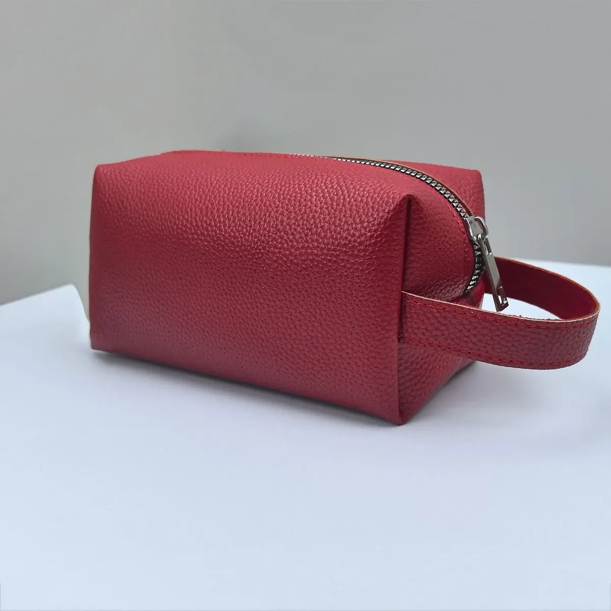 sac de rangement de cosmétiques en cuir pu, trousse de maquillage multifonctionnelle, organisateur de toilette portable de grande capacité