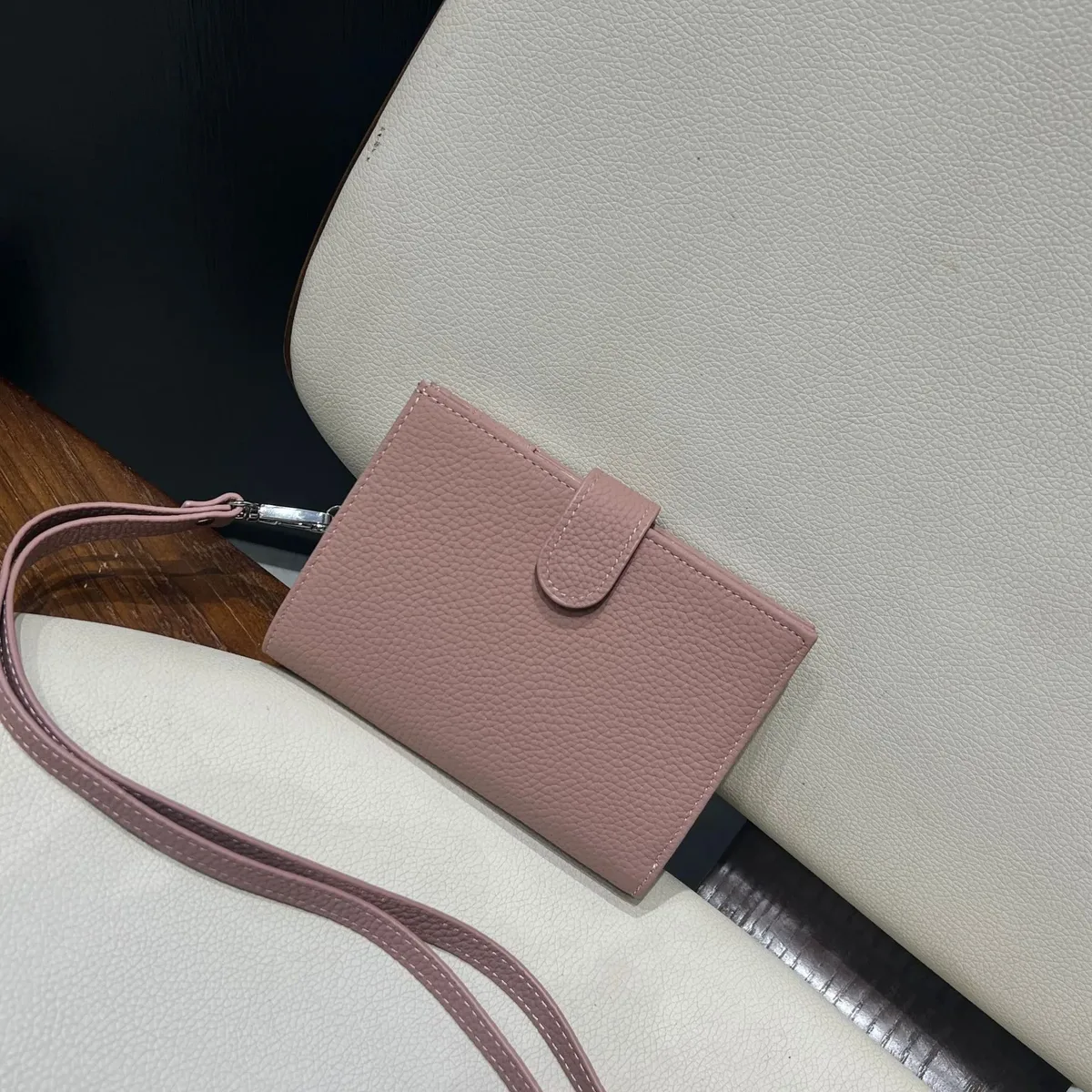 porte-passeport ultra-fin en cuir véritable avec nom personnalisé, nouveau porte-carte multifonctionnel, porte-billets, sac de rangement