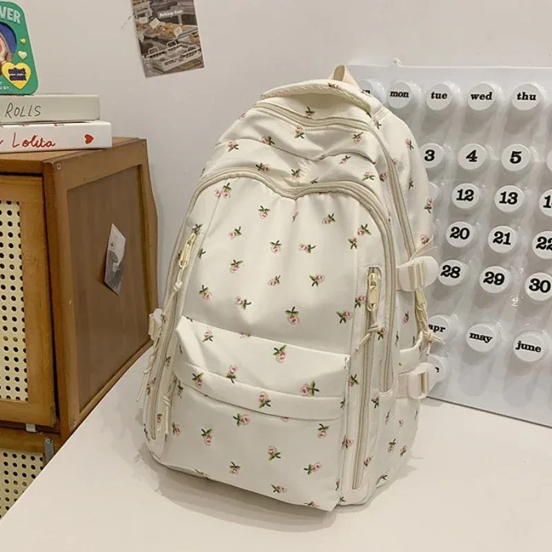 sac à dos mignon pour filles, sac d'école à la mode, grande capacité, cartable pour adolescentes, sac de voyage portable pour enfants