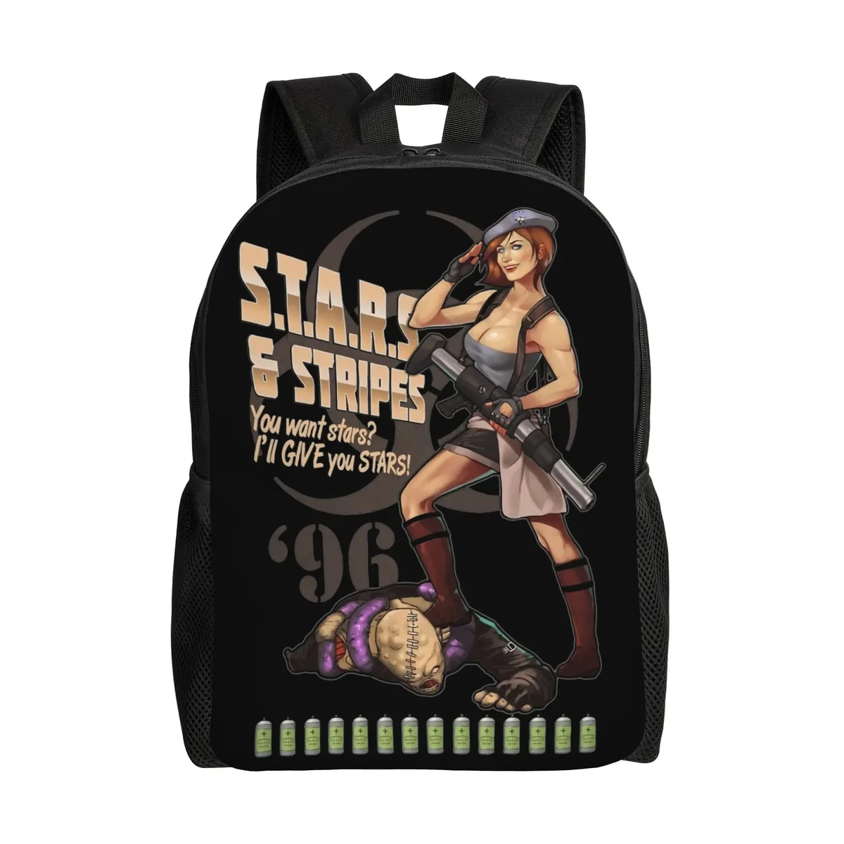 sac à dos décontracté umbrella corporation resident evil pour homme et femme, idéal pour le lycée, le travail, les activités de plein air et l'université