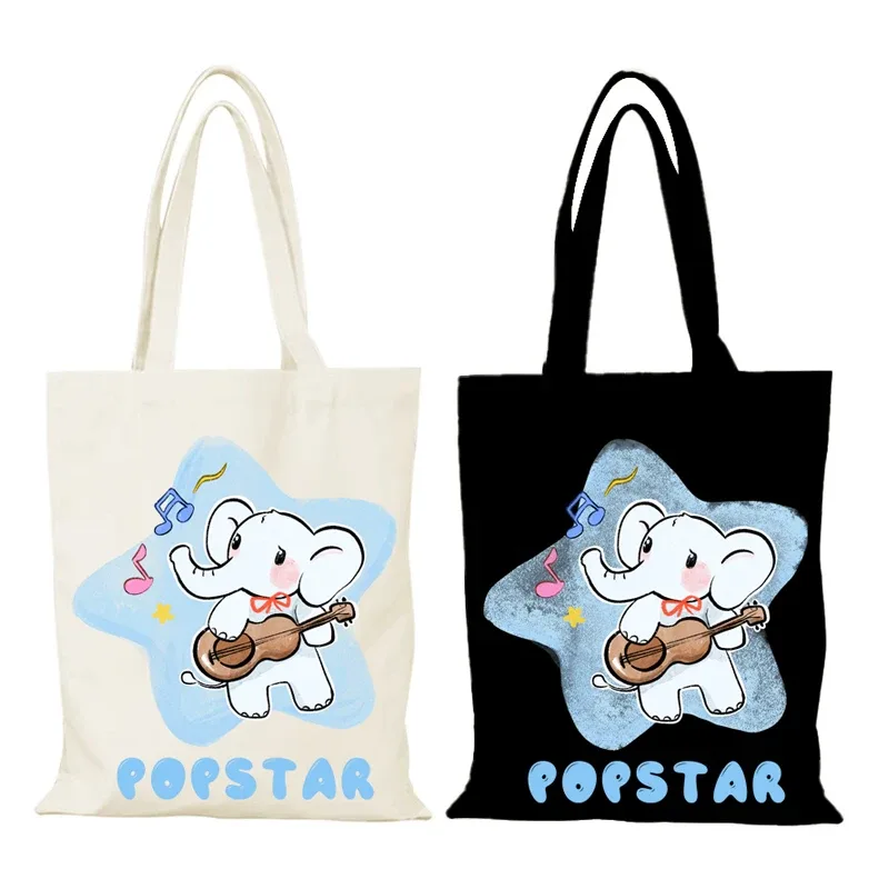 sac cadeau de dessin animé mignon homme sac fourre-tout nouveaux sacs à main dame sacs femmes sac à main eco shopper shopping plage tissu toile épaule le