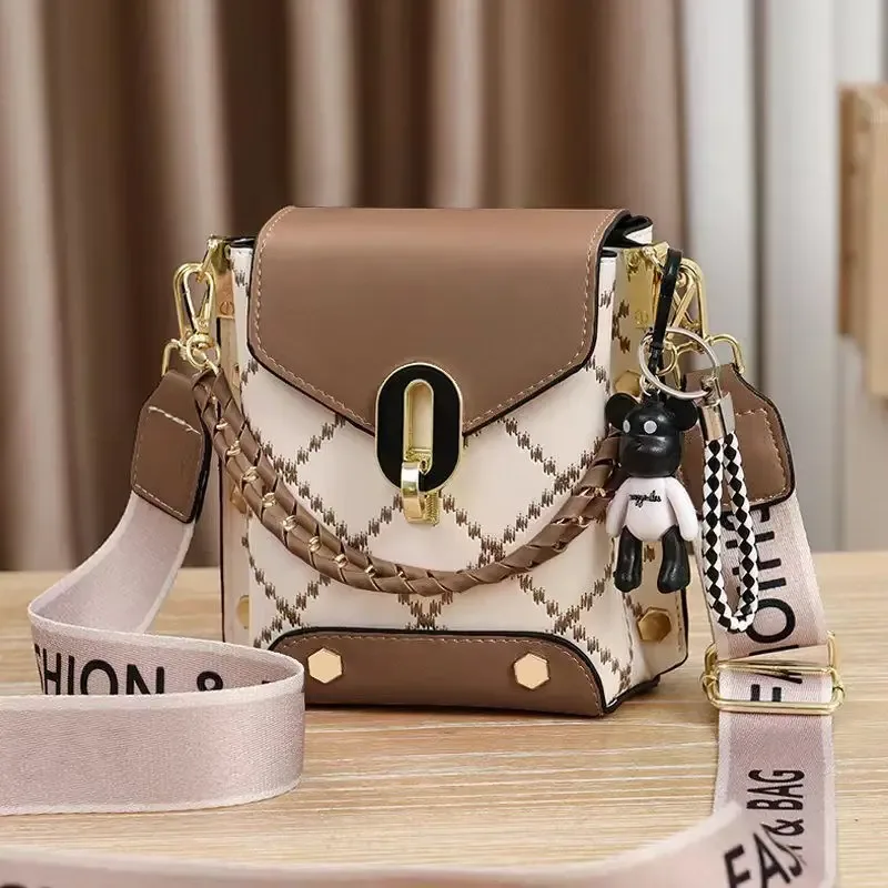 crriflz mini sac carré polyvalent tendance, sac à bandoulière pour téléphone portable pour femmes
