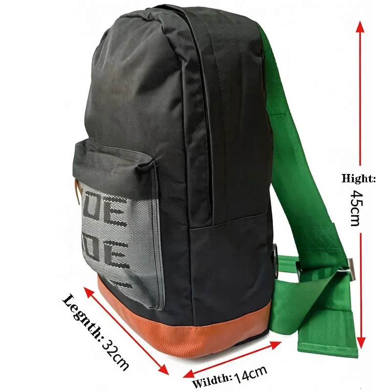 nouveau style de sac à dos de moto universel pour femme, grand sac à dos d'extérieur pour homme, sac à dos vert pour ordinateur portable avec sangles de course