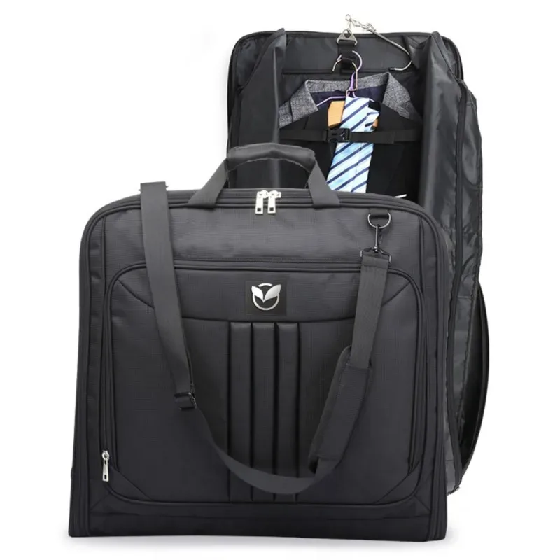 Sac de voyage d'affaires de haute qualité 2026, sac à costume, sac à bagages pliable imperméable, sac suspendu pour vêtements, sac pour vêtements secs et mouillés