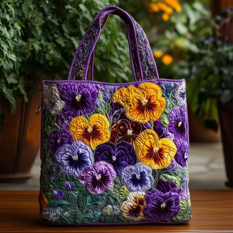 sac fourre-tout matelassé vintage pour femme, sac à main imprimé 3d motif dessin animé, sac à bandoulière, sac de plage grande capacité, sacs de voyage, cadeaux originaux