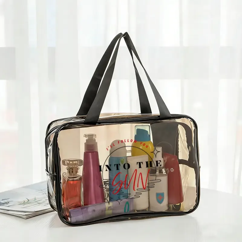 sac de toilette étanche en pvc, arirang world tour 2026, sac de rangement de plage transparent, cadeau pour les fans de kpop, album into the sun