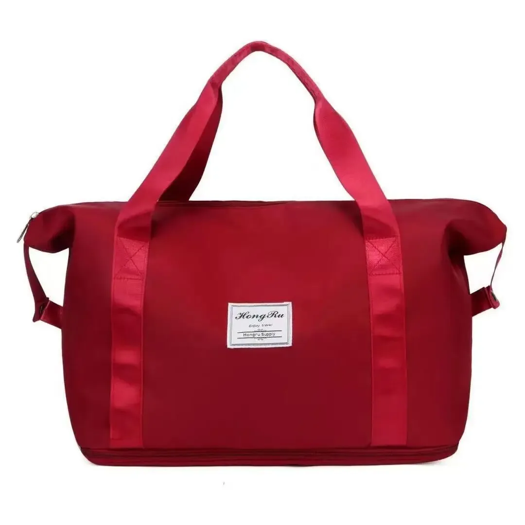 grand sac à main extensible pour femmes, sac à bandoulière de voyage, sacs de rangement ultralégers de grande capacité, fourre-tout de voyage d'affaires, bourse d'excursion pour dames