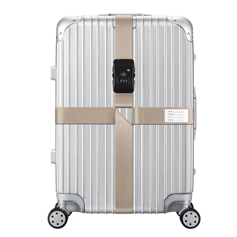 sangles de corde réglables pour valise de voyage, sangles tsa, mot de passe, peintures, serrure, ceinture croisée, accessoires